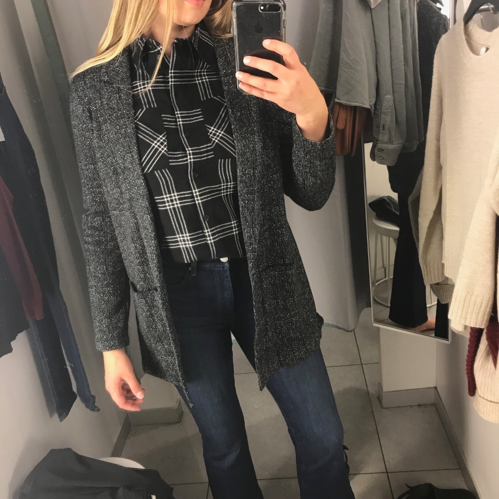Womens H&M Plaid Shirt